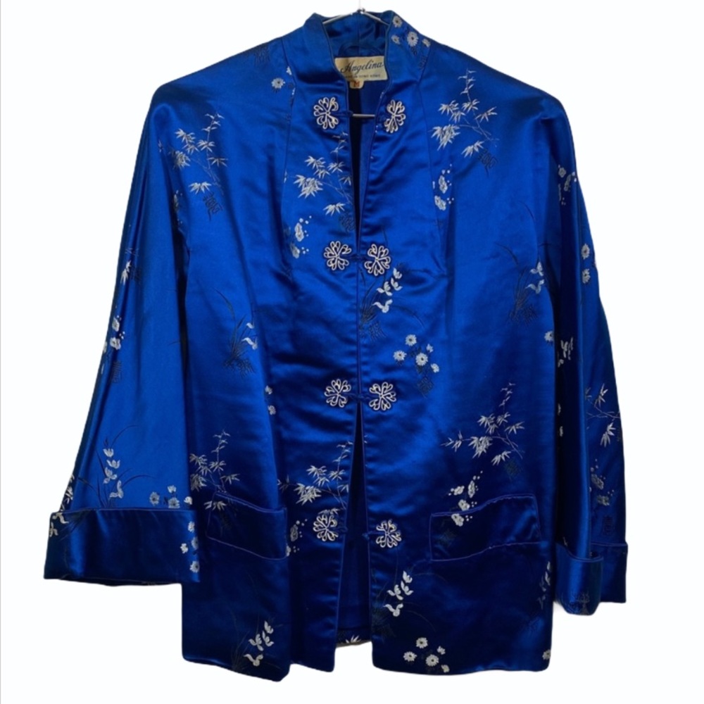 Satin Embroidered Jacket